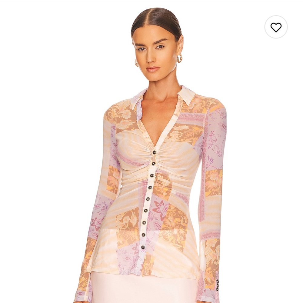 Free People Sheer Top